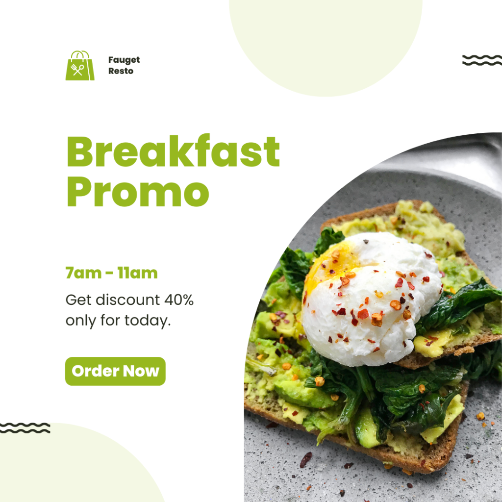 Breakfast promo